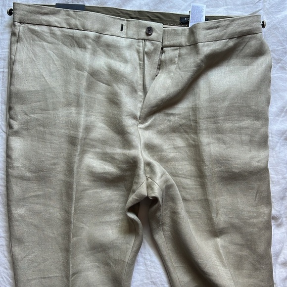 Banana Republic Linen Tuxedo Pant - Picture 7 of 8